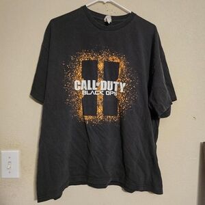 2012 Black Ops 2 Video Game Promo Tee Size 2XL
